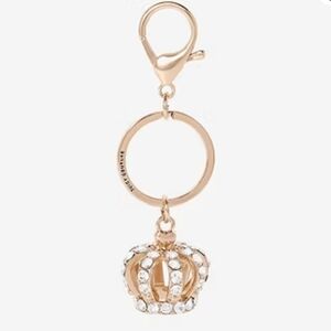 Juicy Couture Gold Crown Keychain